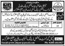 TEVTA Jobs Advertisement