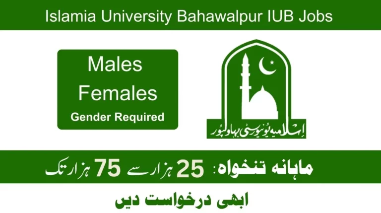 Islamia University Bahawalpur Jobs